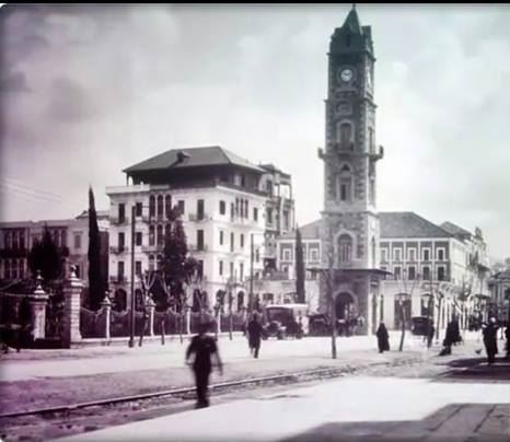 ساحة التل طرابلس،في الثلاثينيات 